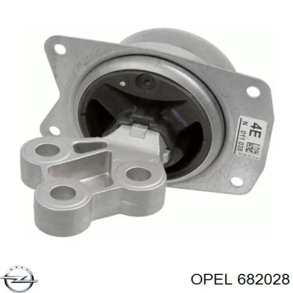Купить 682028 Opel Левая подушка двигателя