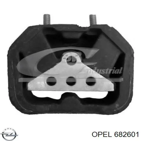 682601 Opel подушка (опора двигателя задняя)