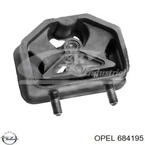 Подушка (опора) двигателя правая Opel 684195