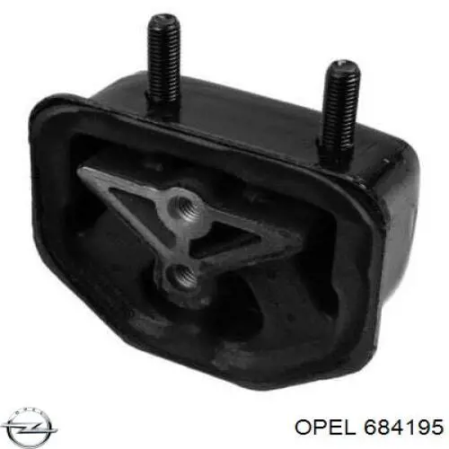 684195 Opel Правая подушка двигателя