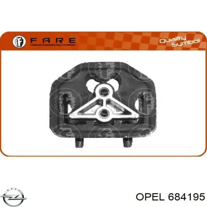 Подушка двигателя Opel 684195 цена, от 19.05 USD