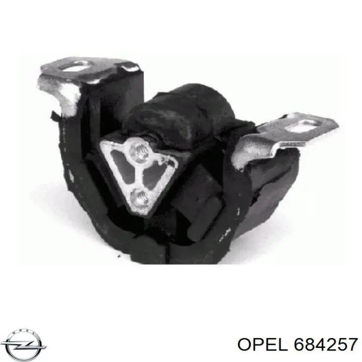 Подушка (опора) двигателя левая Opel 684257