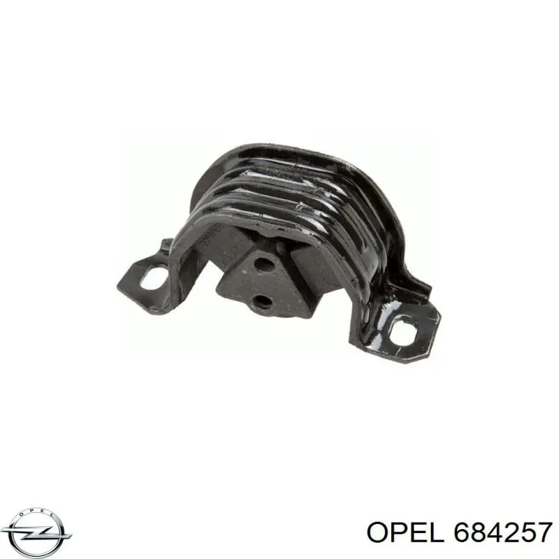 684257 Opel Подушка (опора) двигателя, левая