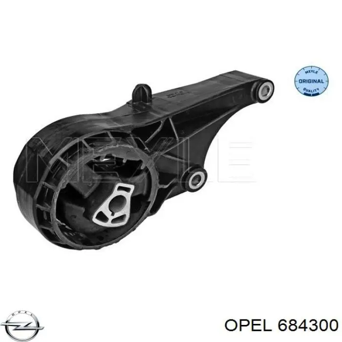 684300 Opel coxim (suporte dianteiro de motor)