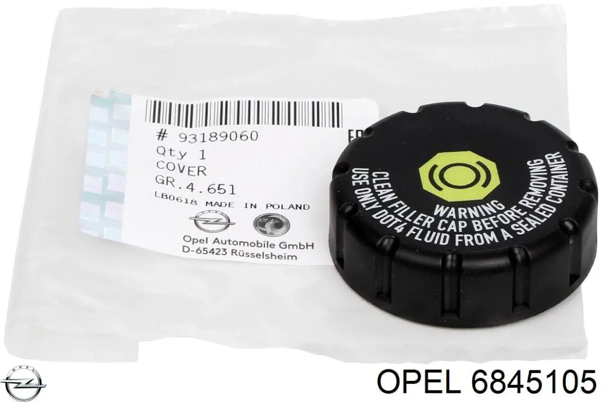 Мотор заслонки рециркуляции воздуха 6845105 Opel