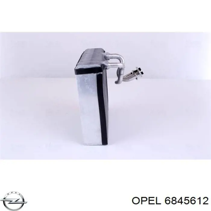 Радиатор испарителя кондиционера Opel 6845612 цена, от 109.82 USD