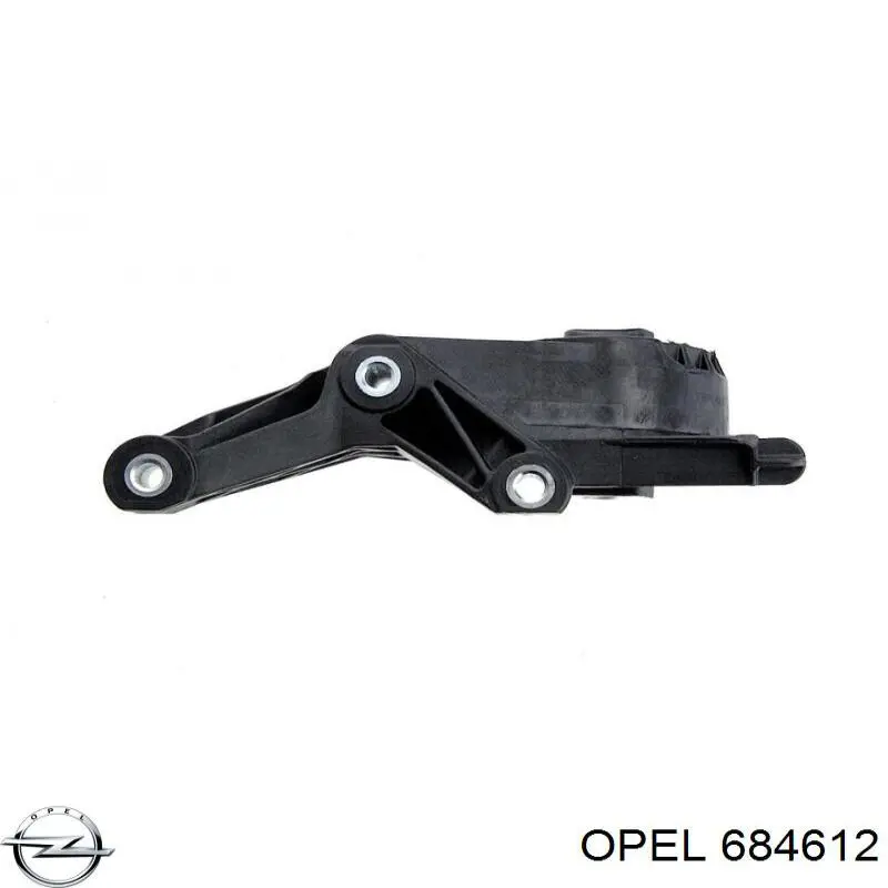 684612 Opel подушка (опора двигателя передняя)