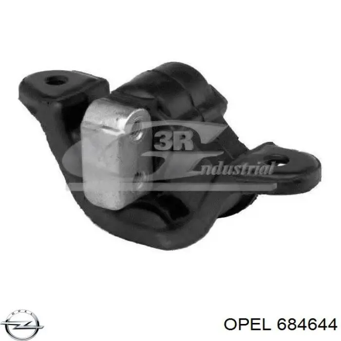 684644 Opel подушка (опора двигателя правая)
