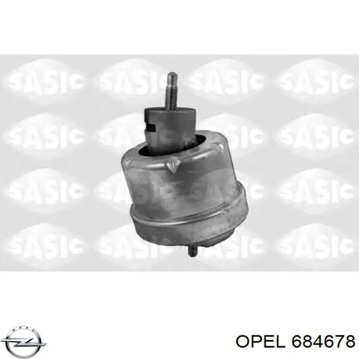 Левая подушка двигателя 90498423 Opel