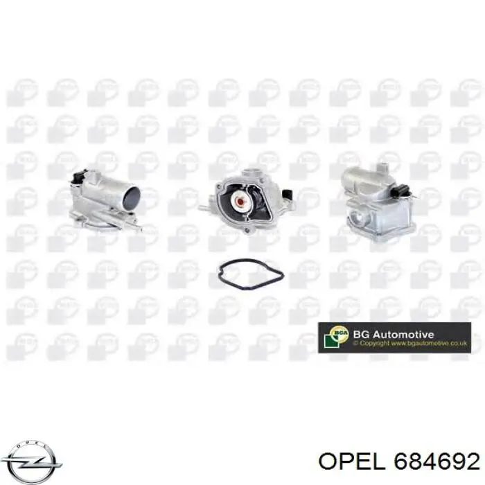 Передняя опора двигателя 684692 Opel