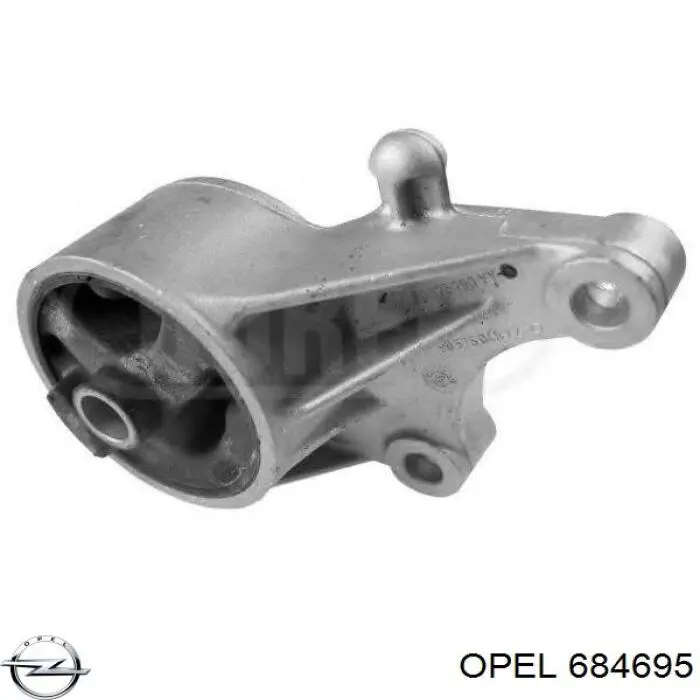 684695 Opel подушка (опора двигателя передняя)