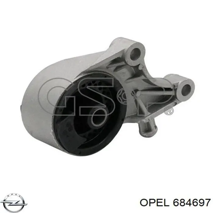 Передняя опора двигателя 684697 Opel