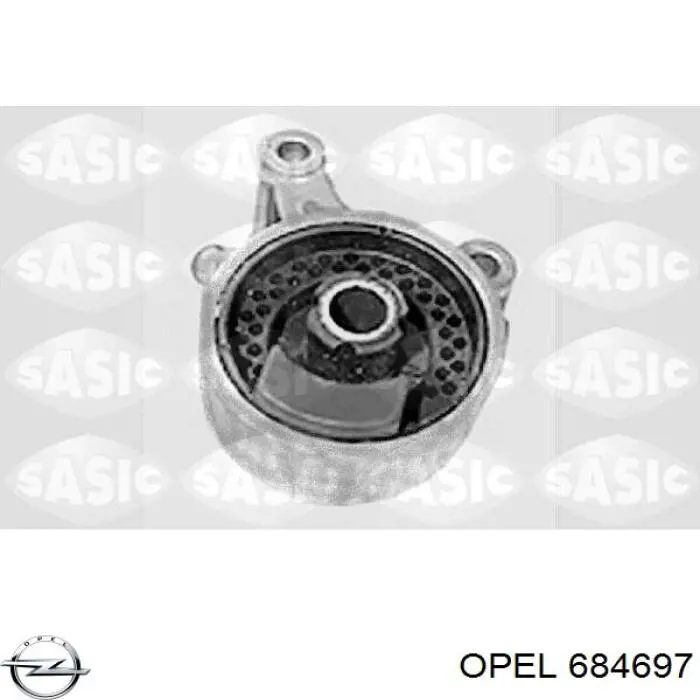 Гидроопора двигателя передняя Opel 684697 цена, от 28.12 USD