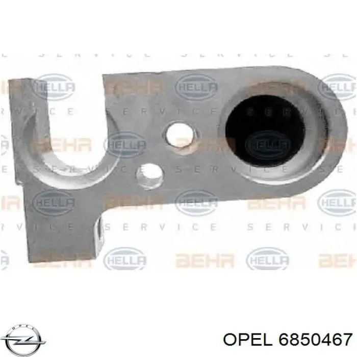 Купить 6850467 Opel Шланг кондиционера, от компрессора к радиатору