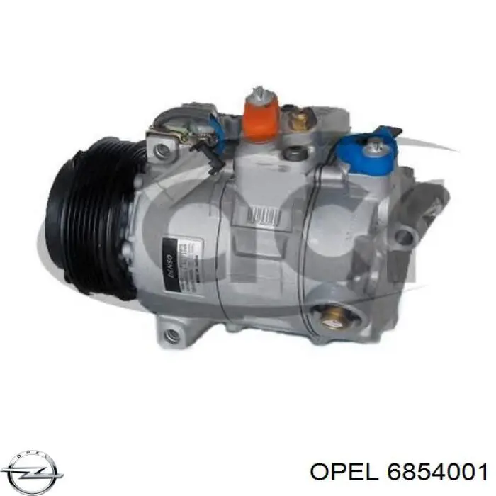 6854001 Opel Компрессор хладагента