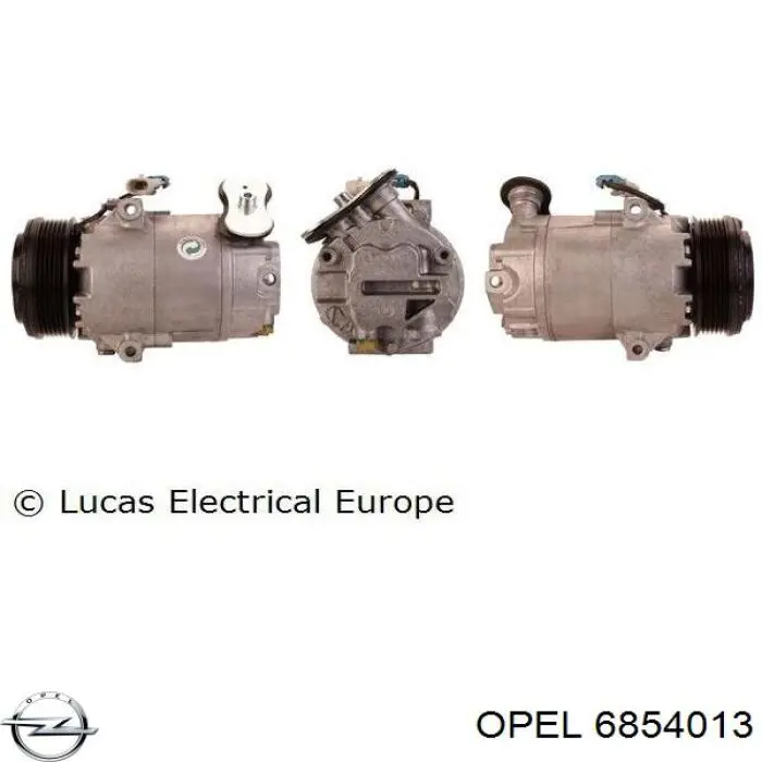 6854013 Opel Компрессор хладагента