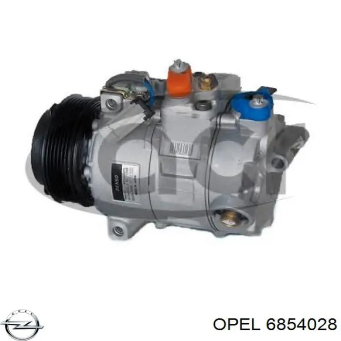 6854028 Opel компрессор кондиционера