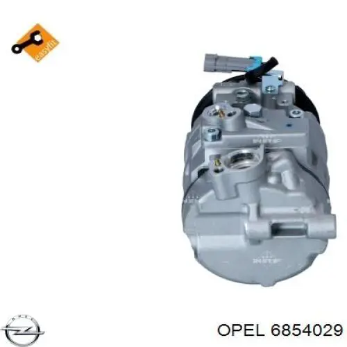 Купить 6854029 Opel Компрессор климатической установки