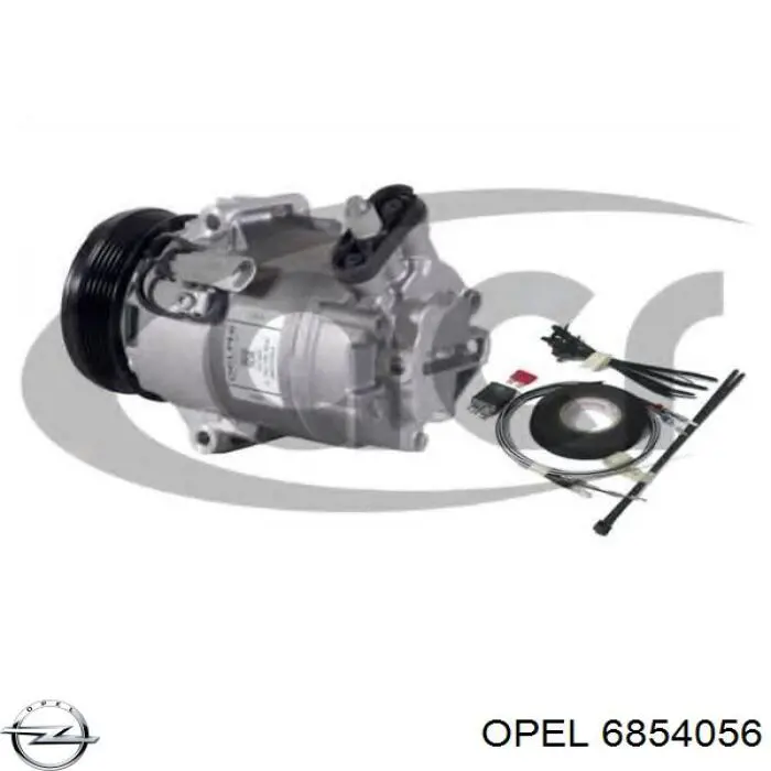 6854056 Opel compressor de aparelho de ar condicionado