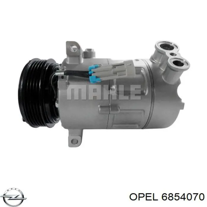 Купить 6854070 Opel Компрессор климатической установки