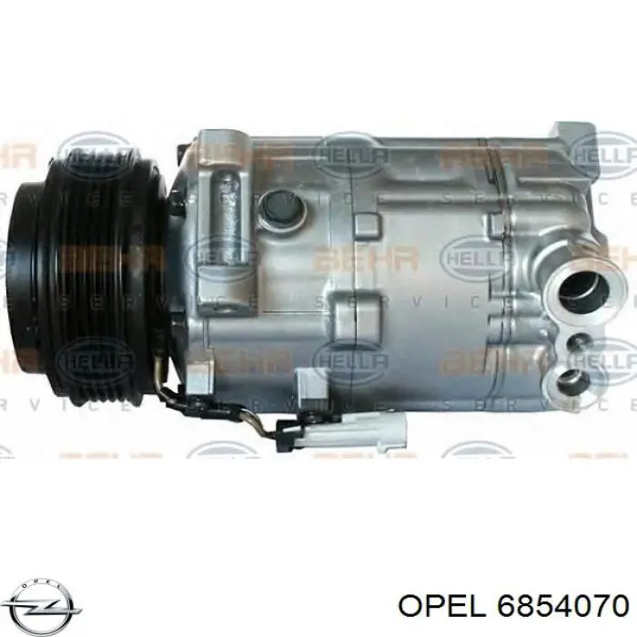 Купить 6854070 Opel Компрессор климатической установки