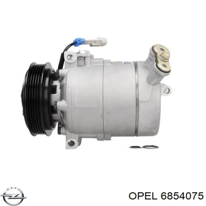 6854075 Opel компрессор кондиционера