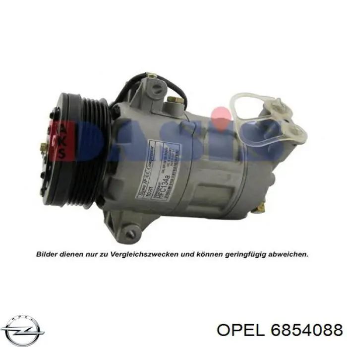68 54 088 Opel компрессор кондиционера
