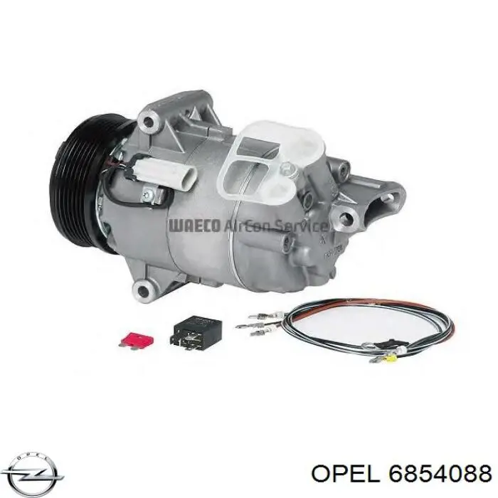 Купить 6854088 Opel Компрессор климатической установки