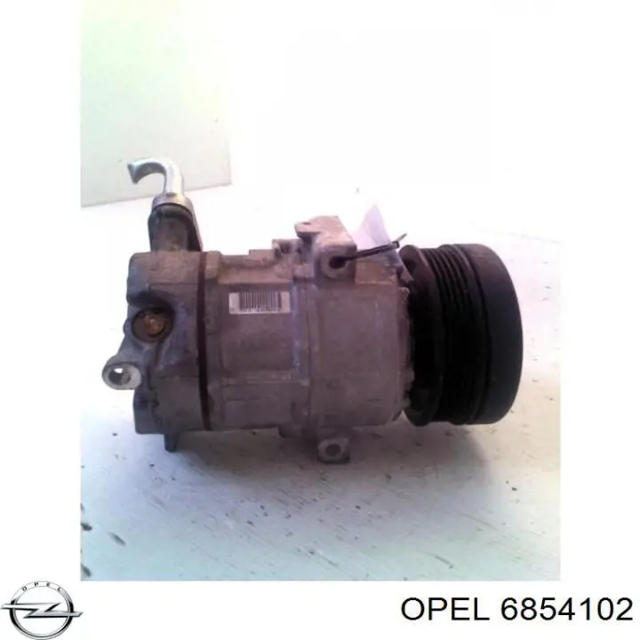 6854102 Opel компрессор кондиционера