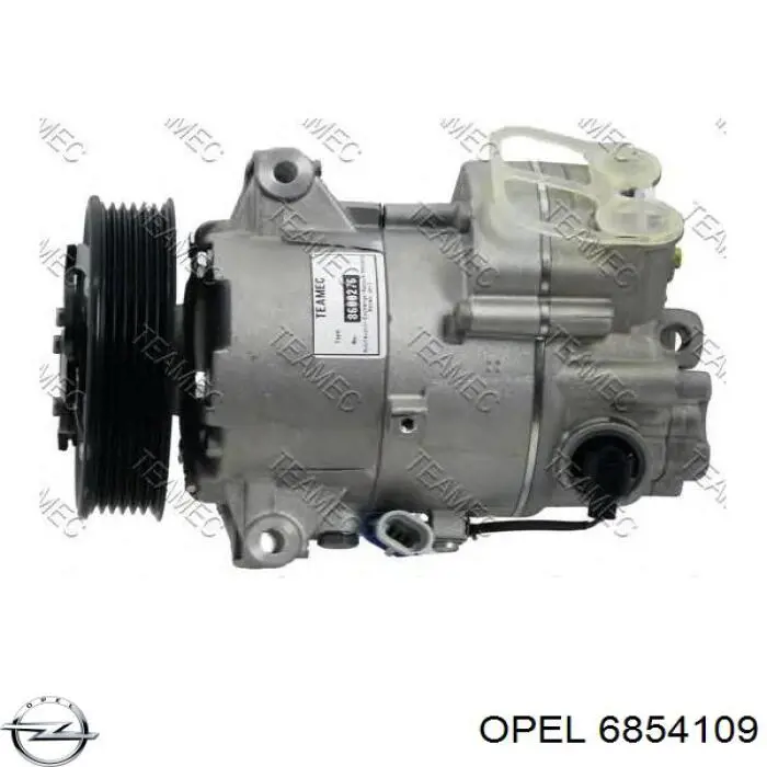 Купить 6854109 Opel Компрессор климатической установки