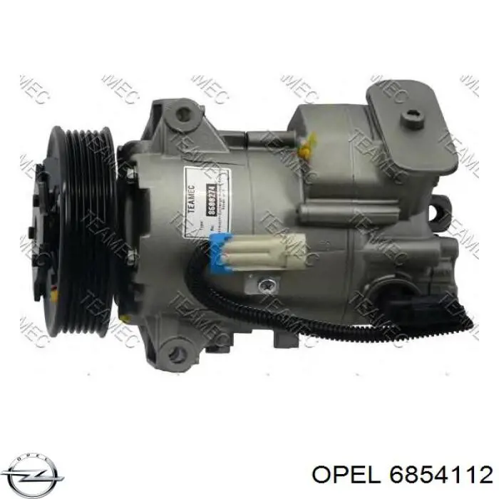Купить 6854112 Opel Компрессор климатической установки