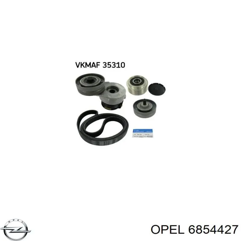6854427 Opel Ролик натяжителя ремня агрегатов
