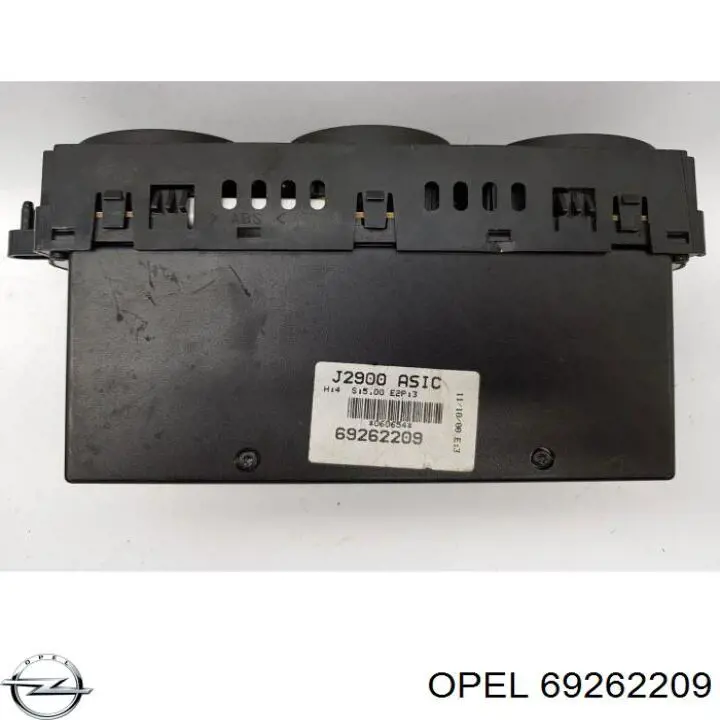 69262209 Opel Механизм управления кондиционером