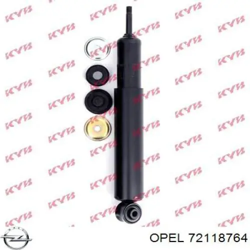 Стойка амортизатора задняя Opel 72118764 цена, от 21.09 USD