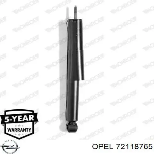 72118765 Opel амортизатор задний