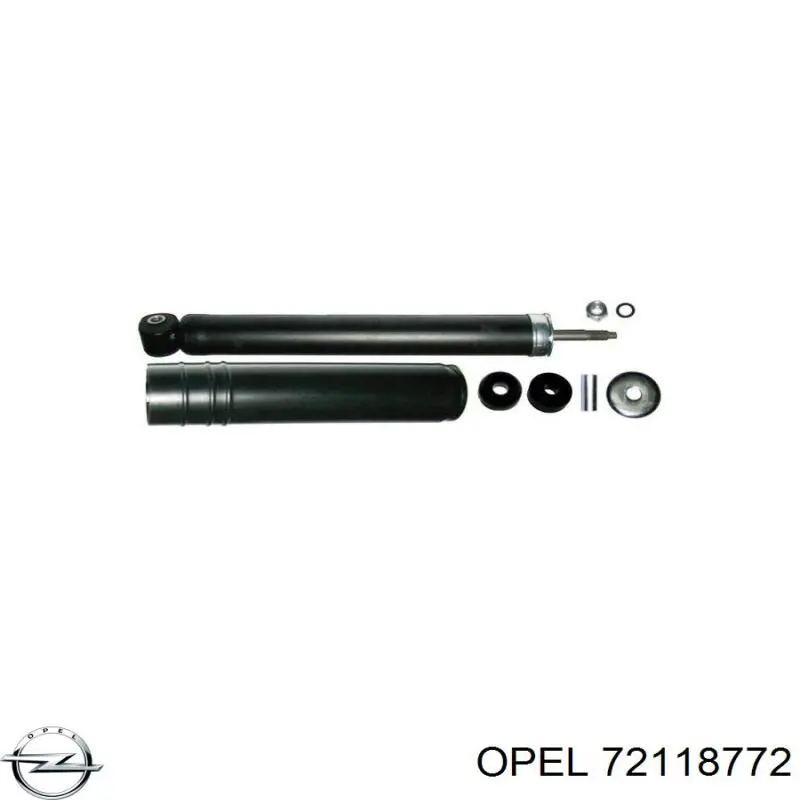 72118772 Opel амортизатор задний