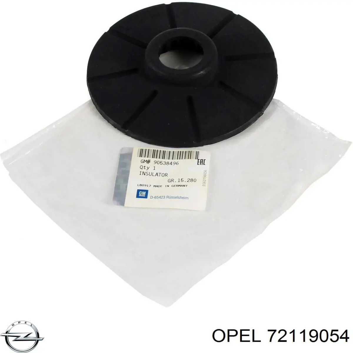 Стойка амортизатора задняя Opel 72119054 цена, от 29.47 USD