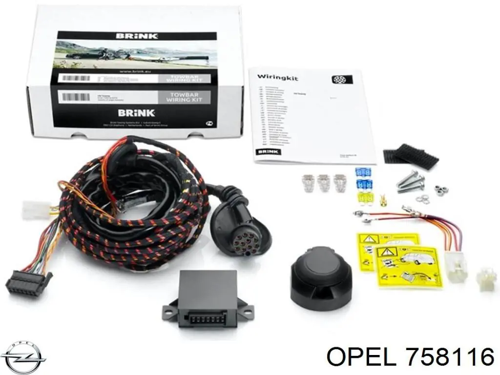 758116 Opel Трос переключения передач