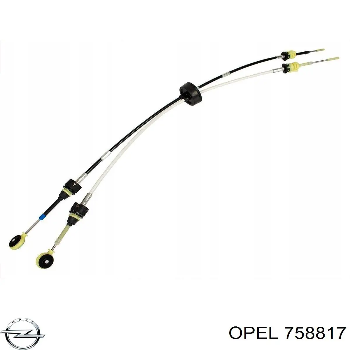 758817 Opel трос переключения передач сдвоенный