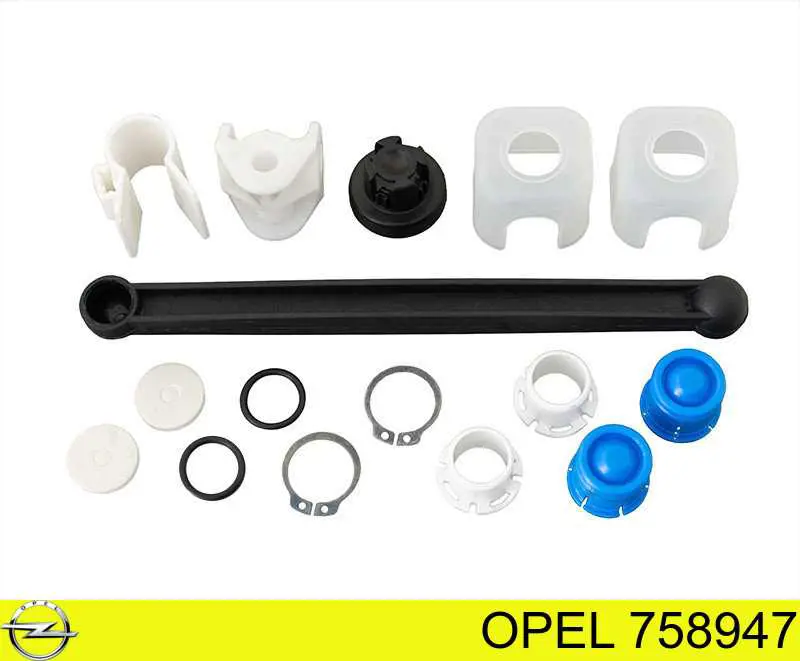 Кронштейн кулисы КПП 758947 Opel