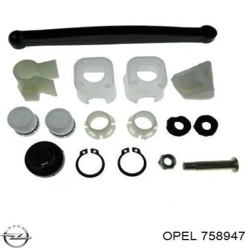 Кронштейн кулисы КПП Opel 758947 цена, от 22.50 USD