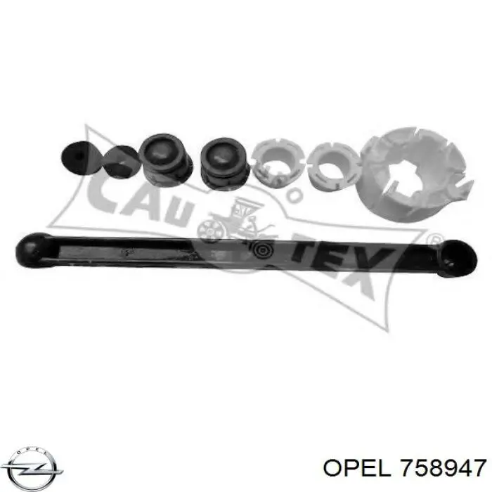 Кронштейн кулисы КПП Opel 758947