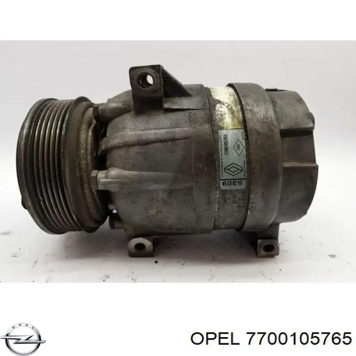 Компрессор системы кондиционирования Opel 7700105765 цена, от 80.33 USD