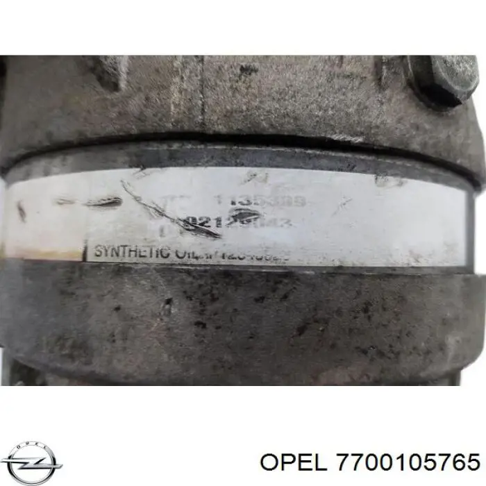 Компрессор кондиционера 7700105765 Opel