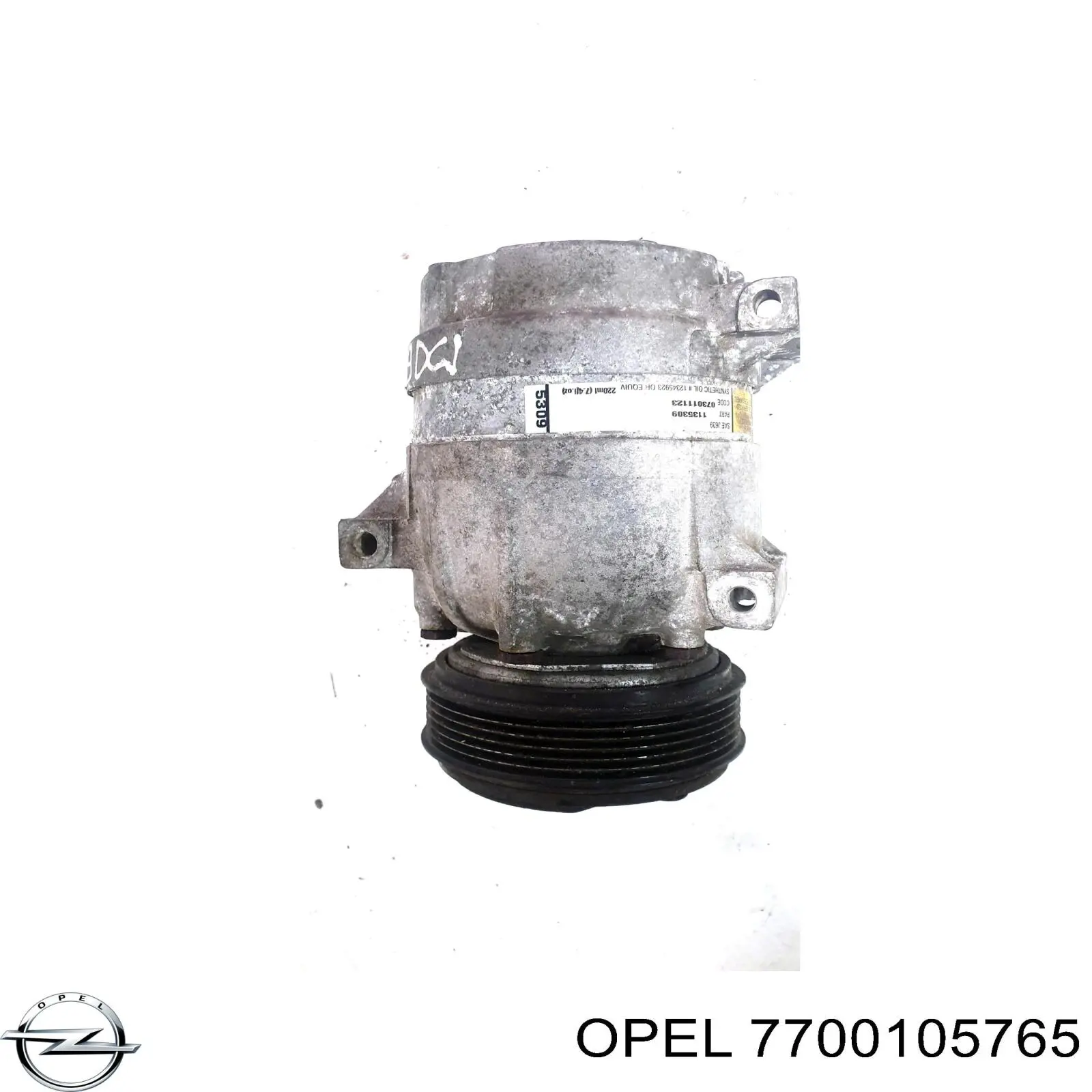 Насос кондиционера Opel 7700105765