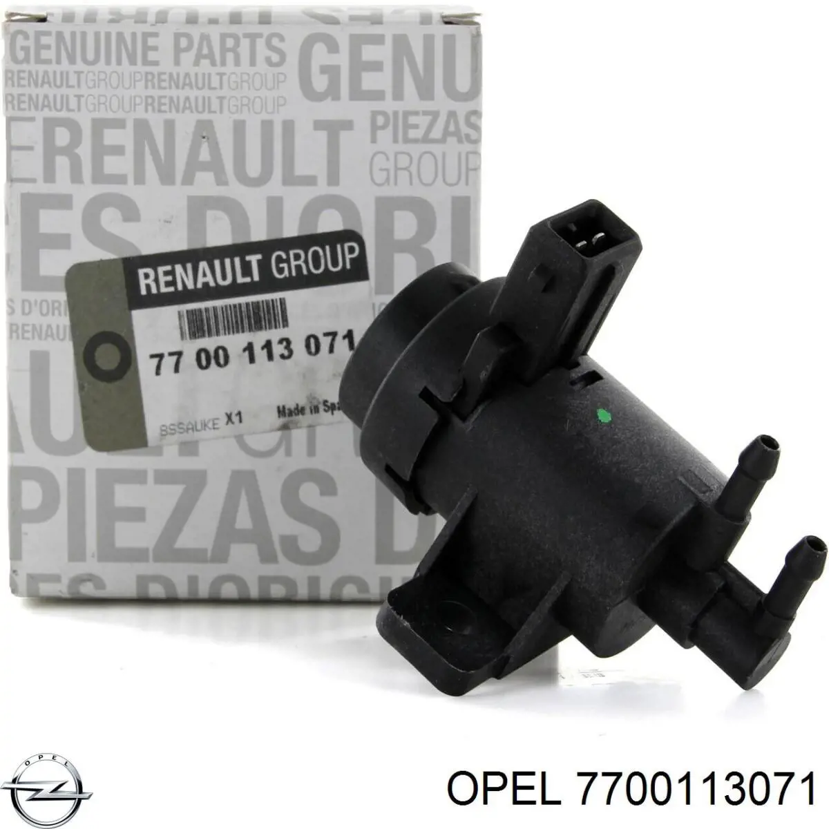 7700113071 Opel клапан преобразователь давления наддува (соленоид)