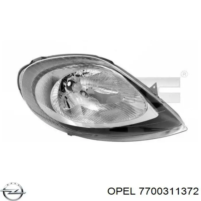 Правая блок фара Opel 7700311372 цена, от 67.85 USD