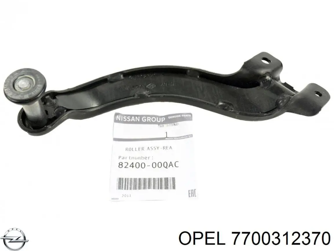 Ролик двери боковой (сдвижной) правый верхний Opel 7700312370 цена, от 18.53 USD