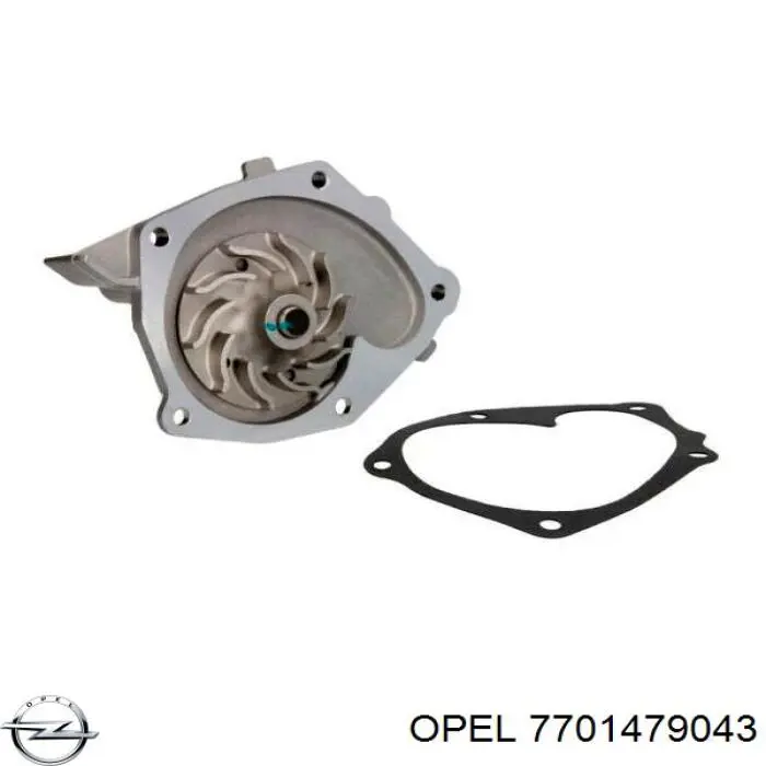 Купить 7701479043 Opel Насос охлаждения