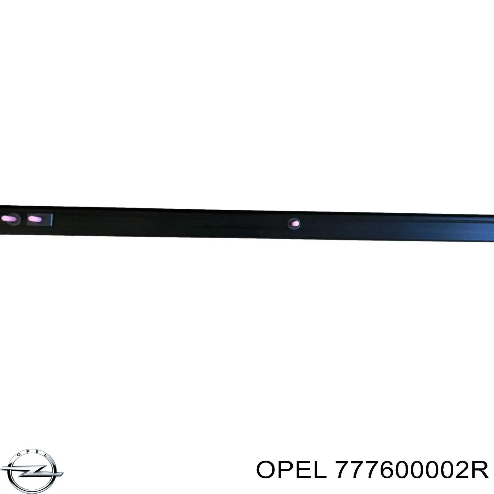Рельс направляющей сдвижной двери центральный правый 777600002R Opel